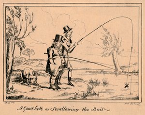 Ein guter Biss oder den Köder schlucken, 1835