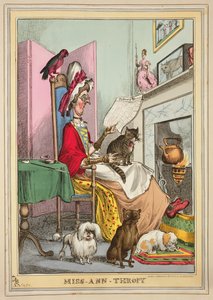Miss-Ann-Thropy, veröffentlicht von Thomas McLean, London von William Heath
