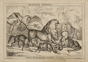 Königlicher Zoologischer Garten, veröffentlicht am 15. Dezember von William Heath