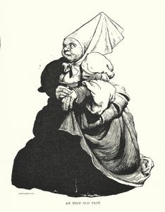Eine hässliche alte Vettel von William Heath Robinson
