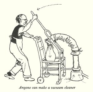 Jeder kann einen Staubsauger bauen von William Heath Robinson