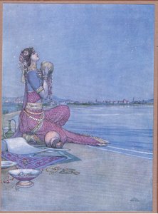Bombay, Royal und Dower Royal I die Königin von William Heath Robinson