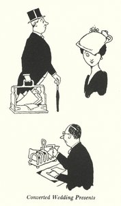 Umgewandelte Hochzeitsgeschenke von William Heath Robinson