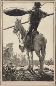 Don Quixote von William Heath Robinson