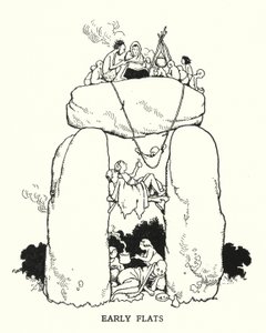 Frühe Wohnungen von William Heath Robinson