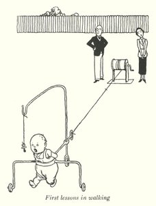 Erste Gehversuche von William Heath Robinson
