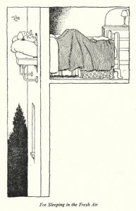 Im Freien schlafen von William Heath Robinson