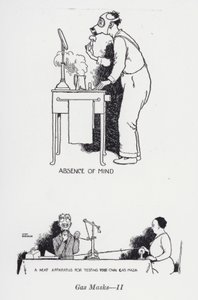 Gasmasken - II von William Heath Robinson