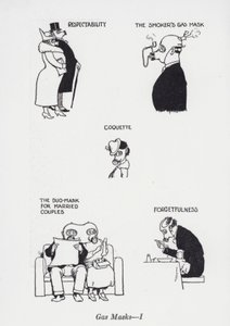 Gasmasken - I von William Heath Robinson