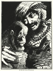 Er nahm mich unter seinen Schutz von William Heath Robinson