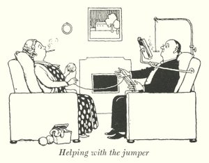 Hilfe beim Pullover von William Heath Robinson