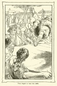 Illustration für Don Quijote von William Heath Robinson