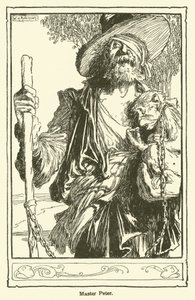 Illustration für Don Quijote von William Heath Robinson