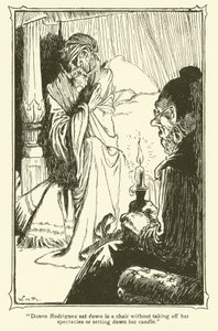 Illustration für Don Quijote von William Heath Robinson