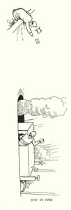 Illustration für Railway Ribaldry von W Heath Robinson von William Heath Robinson
