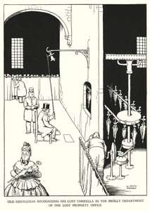 Illustration für Railway Ribaldry von W Heath Robinson