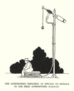 Illustration für Railway Ribaldry von W. Heath Robinson von William Heath Robinson