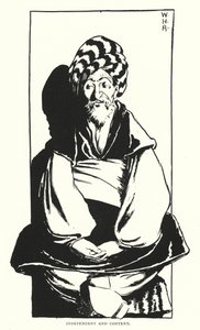 Unabhängig und zufrieden (Gravur) von William Heath Robinson