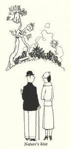 Naturhinweis von William Heath Robinson