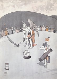 Das alte Loch ausbessern von William Heath Robinson