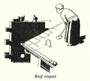 Dachkrocket von William Heath Robinson