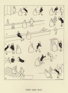 Treten Sie hier entlang von William Heath Robinson