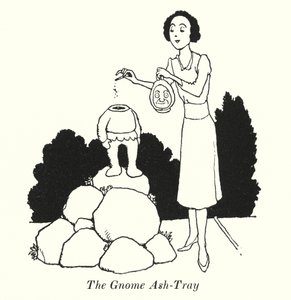 Der Gnom-Aschenbecher von William Heath Robinson