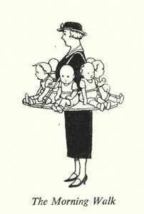 Der Morgenspaziergang von William Heath Robinson