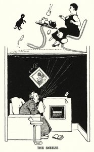 Das Niesen von William Heath Robinson