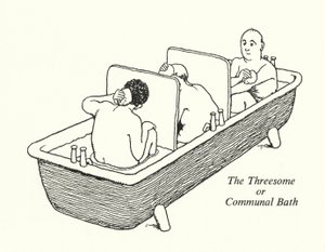 Das Dreiergespann oder Gemeinschaftsbad von William Heath Robinson