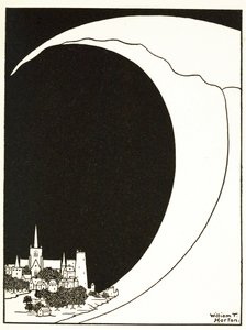 Die Welle, aus Ein Buch der Bilder, veröffentlicht 1898 (Gravur) von William Heath Robinson