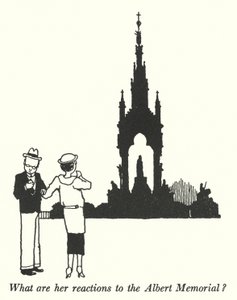 Was sind ihre Reaktionen auf das Albert Memorial?