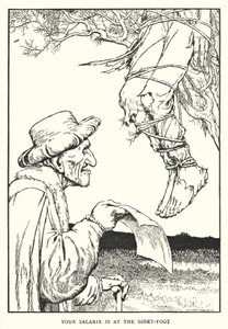 Dein Gehalt ist am Galgenfuß von William Heath Robinson