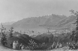 Beirout, das antike Berothah, graviert von J.B. Allen