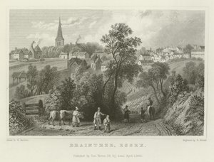 Braintree, Essex von William Henry Bartlett