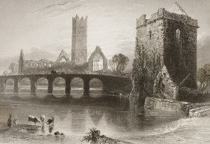 Kloster Clare, County Clare, Irland, aus 