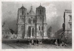 Dom von Regensburg (Stich, ca. 1830)