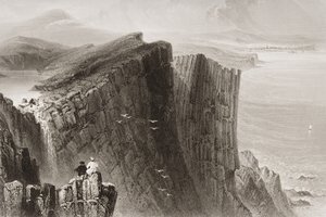 Fairhead, County Antrim, Nordirland, aus 