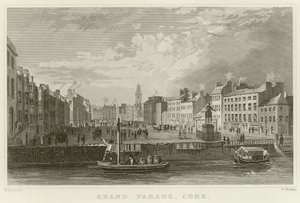Große Parade in Cork von William Henry Bartlett