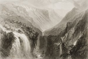 Kopf von Glenmalure, County Wicklow, aus 