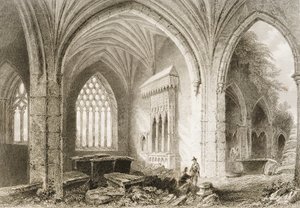Innenansicht der Holycross-Abtei, County Tipperary, Irland, aus 