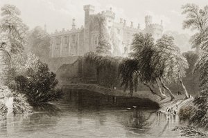 Kilkenny Castle, County Kilkenny, Irland, aus 