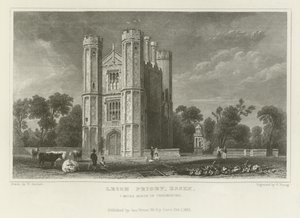 Leigh Priory, Essex, 7 Meilen nördlich von Chelmsford von William Henry Bartlett