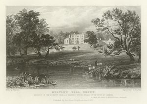 Mistley Hall, Essex, Residenz des ehrenwerten Charles Manners Sutton, Sprecher des Unterhauses