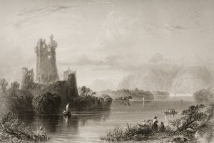 Ross Castle, Killarney, County Kerry, aus 