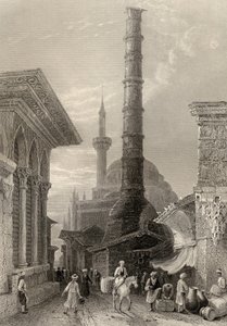 Der Tchernberle Tash, Konstantinopel, Istanbul, Türkei, graviert von J. Carter