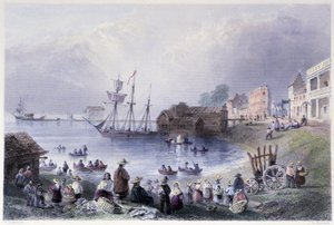 Erster Markt von Toronto - in „Canadian scenery illustrated“ von Bartlett W. H. von William Henry Bartlett