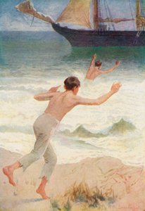 Ich sprang über Bord im selben Moment, als Jack ins Meer sprang