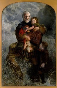 Massaker von Glencoe, Flüchtlinge von William Henry Fisk