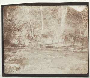 Ein Bergbach, der am Fuße von Doune Castle fließt, 1844 von William Henry Fox Talbot